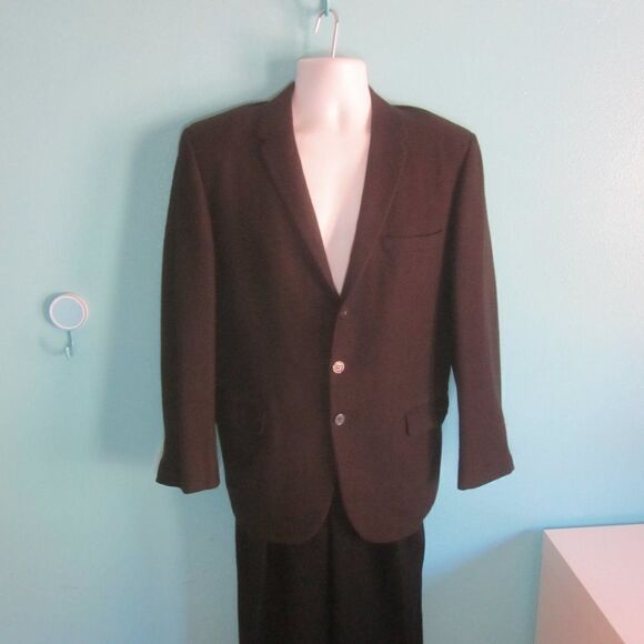 Vintage 1950’s  Cashmere Blazer Jacket Womens L Men’s S  See Measurements - Picture 5 of 10